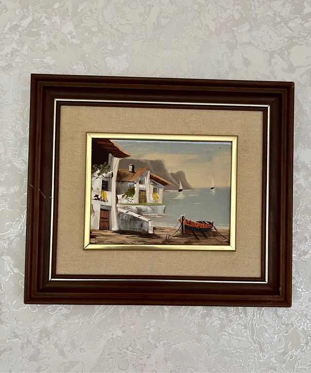 Cuadro Oleo sobre Lienzo E.Belda