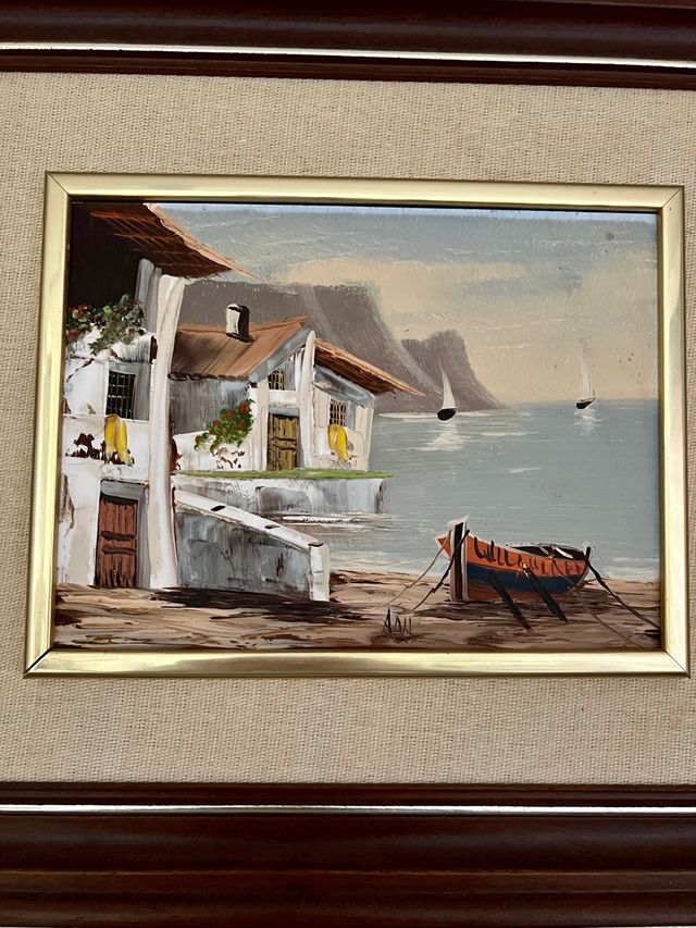 Cuadro Oleo sobre Lienzo E.Belda