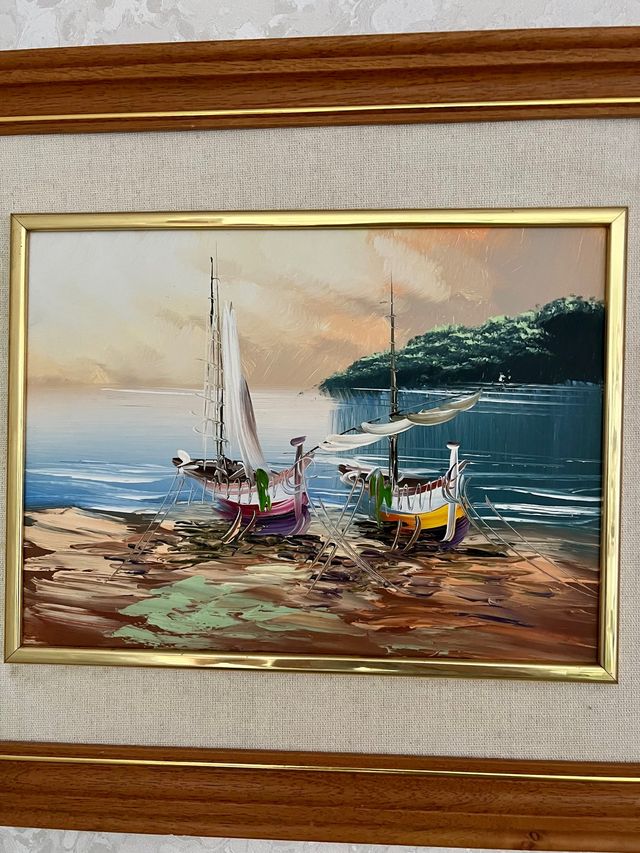 Cuadro Oleo sobre Lienzo E.Belda