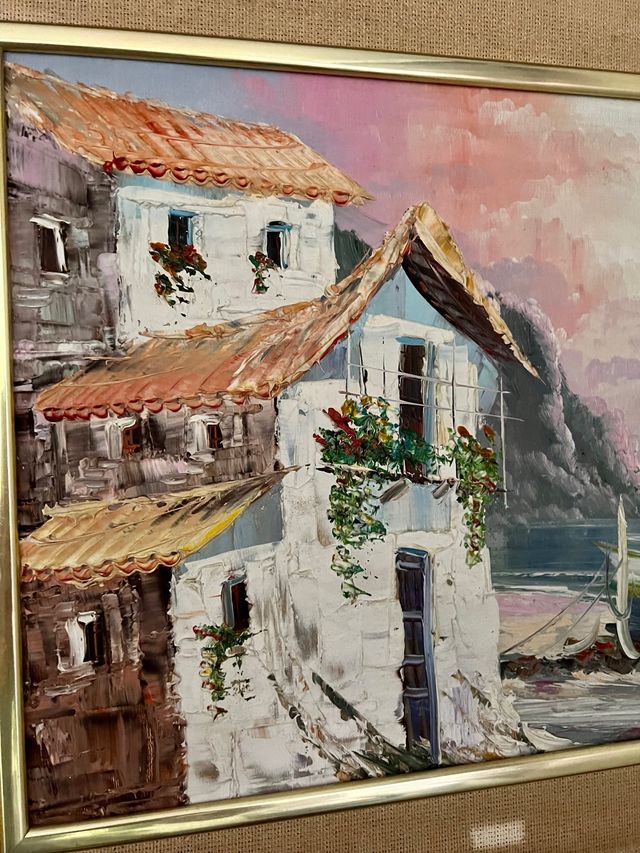 Cuadro Oleo sobre Lienzo E.Belda