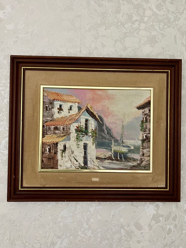 Cuadro Oleo sobre Lienzo E.Belda