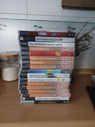 lote juegos psp