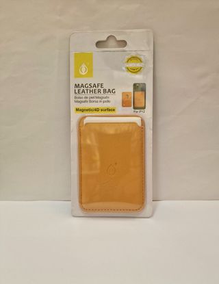 Tarjetero,cartera MagSafe de piel para iPhone