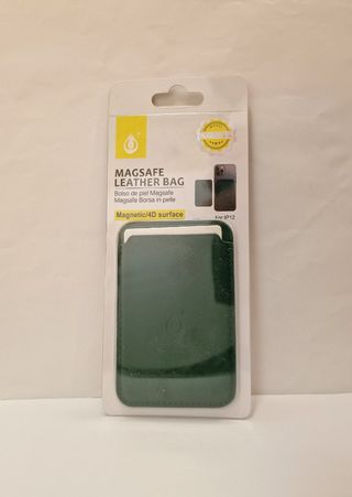 Tarjetero,cartera MagSafe de piel para iPhone