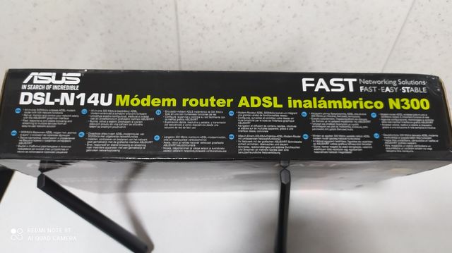 MODEM ROUTER WIFI ASUS ADSL 300 MBPS DSL-N14U