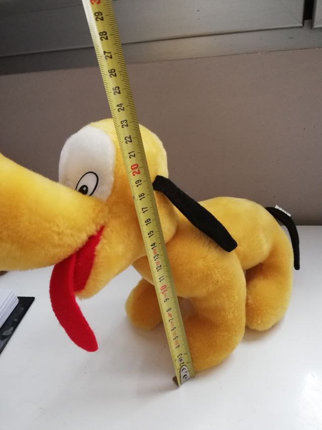 peluche vintage pluto años 80, 90