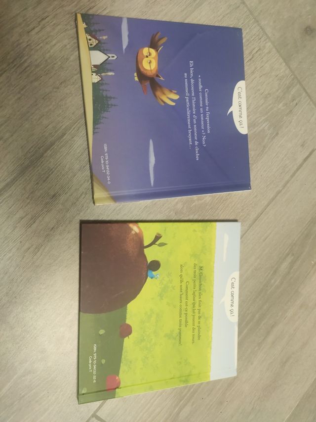2 Libros infantiles en francés