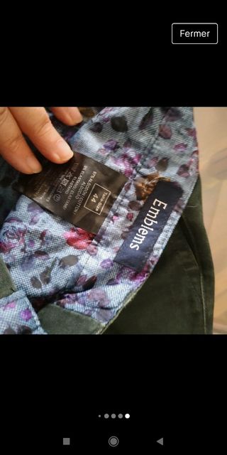 Lote 3 pantalones chinos