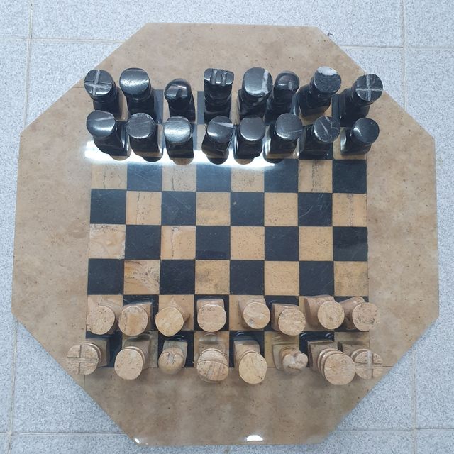 Conjunto xadrez pedra Onix