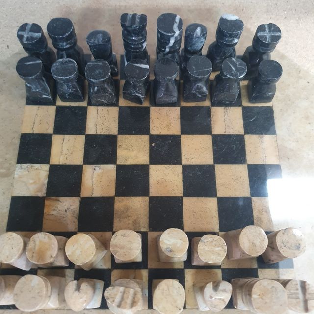 Conjunto xadrez pedra Onix