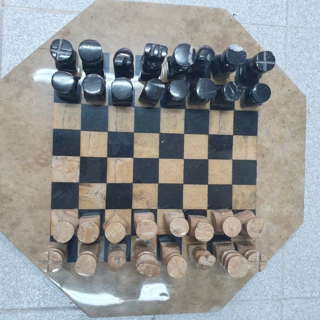 Conjunto xadrez pedra Onix