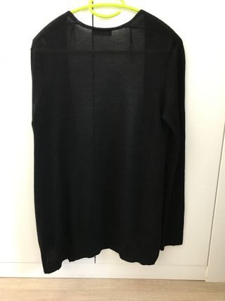 Cárdigan negro