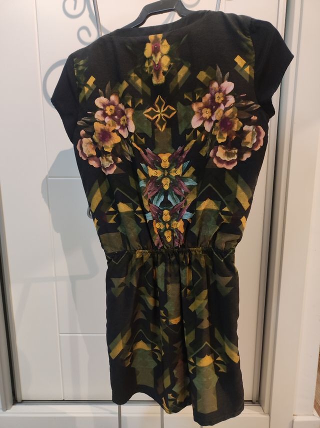 Vestido bershka estampado