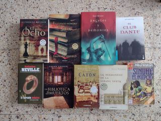 libros aventura, suspense, novela