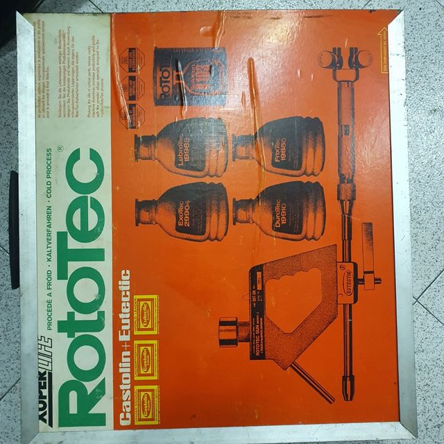 Pistola de pulverización de llama Rototec Castolin