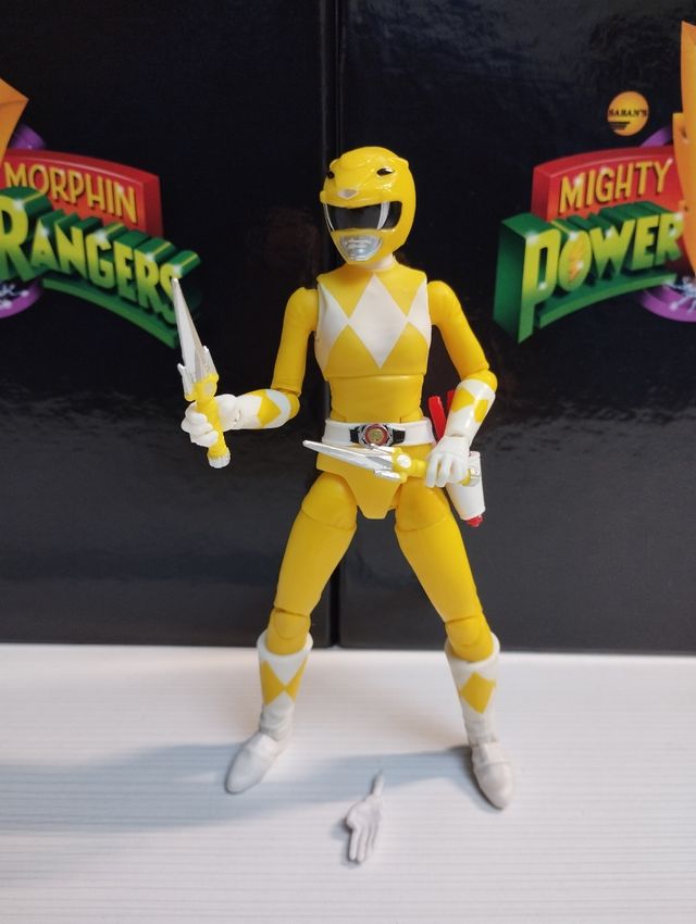 Power Rangers amarilla Lighting Collection