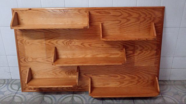 estanterias de madera maciza