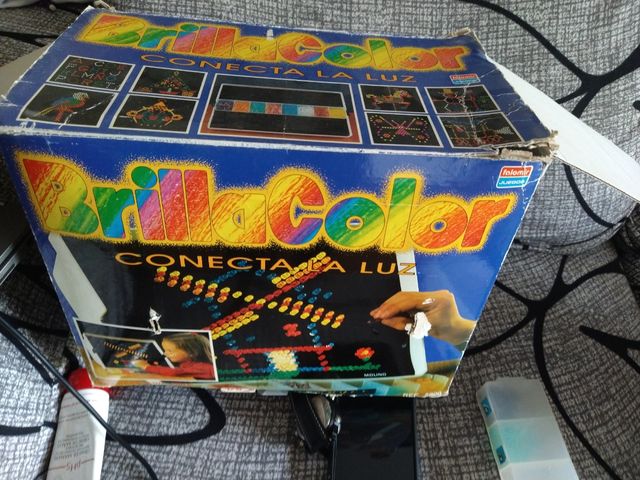 juguete vintage conecta la luz
