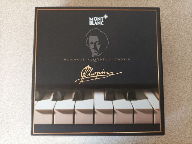 Cofanetto Penna Mont Blanc nuova. Omaggio Chopin
