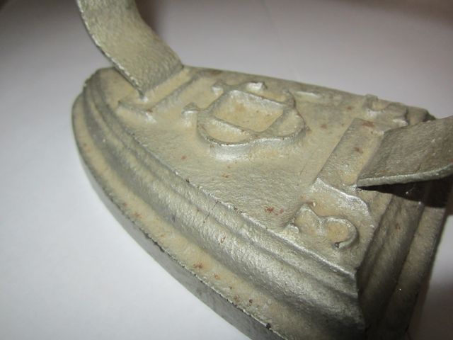 PLANCHA DE ACERO AÑOS 40-50 MACIZA