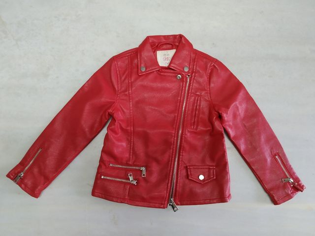 T 3/4 años.Cazadora polipiel infantil