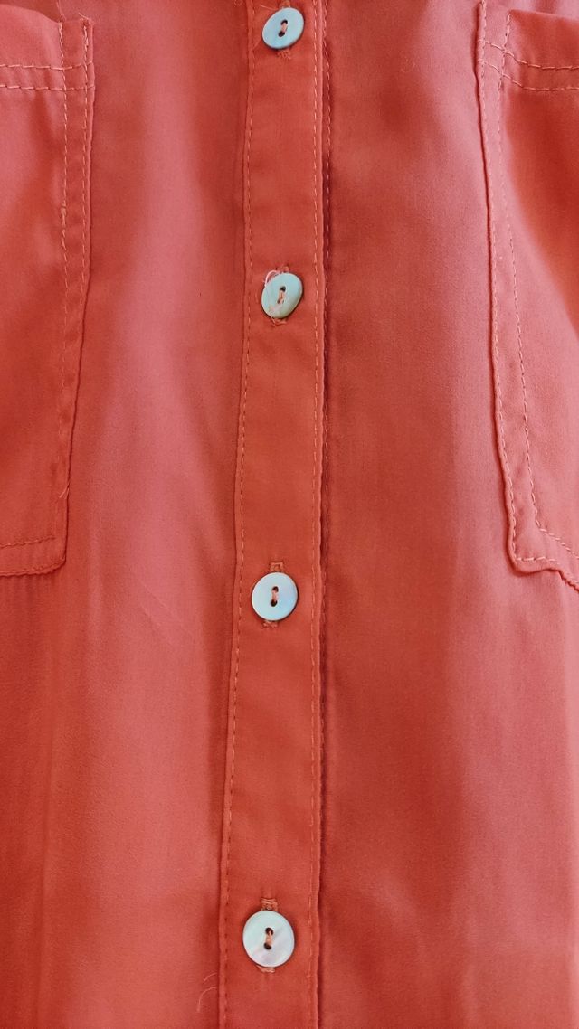 Camisa larga coral