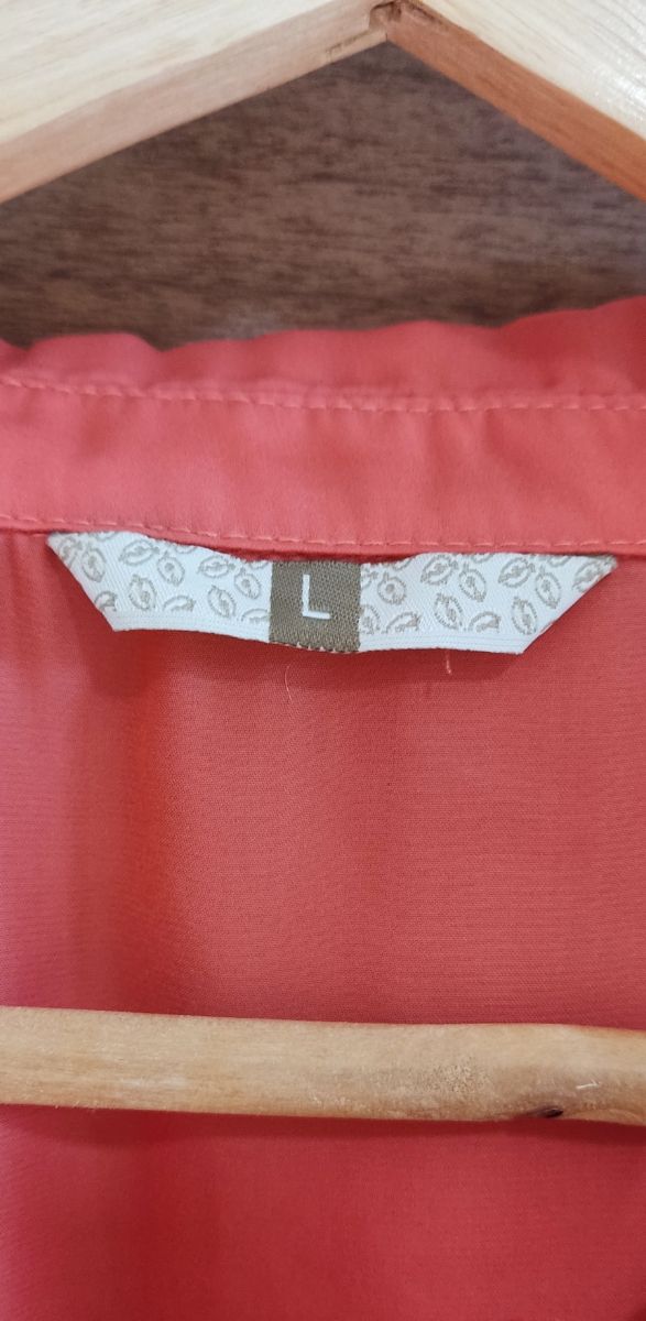 Camisa larga coral