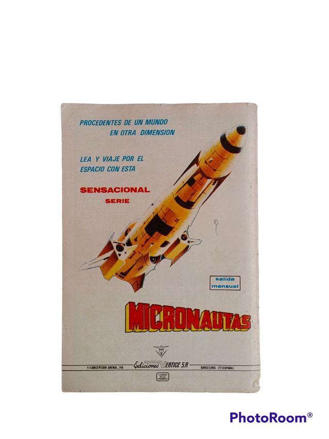 Cómic Capitán América N°6 ed. Vértice 1981