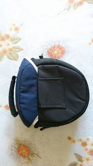 Bolso Azul Cámara Fotos 