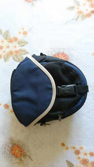 Bolso Azul Cámara Fotos 