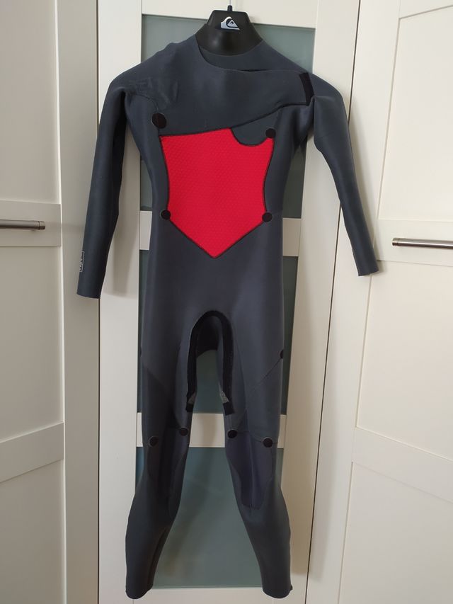 Traje de surf Quiksilver Syncro 3/2, talla 10