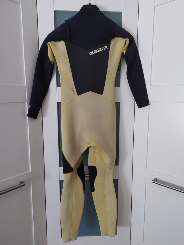 Traje de surf Quiksilver Syncro 3/2, talla 10