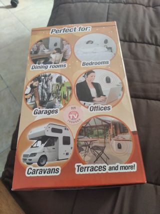 stufetta elettrica da parete trattabile
