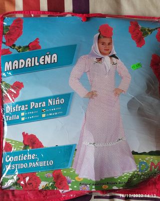 Disfraz niña