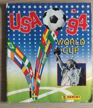 ALBUM DE CROMOS MUNDIAL USA94