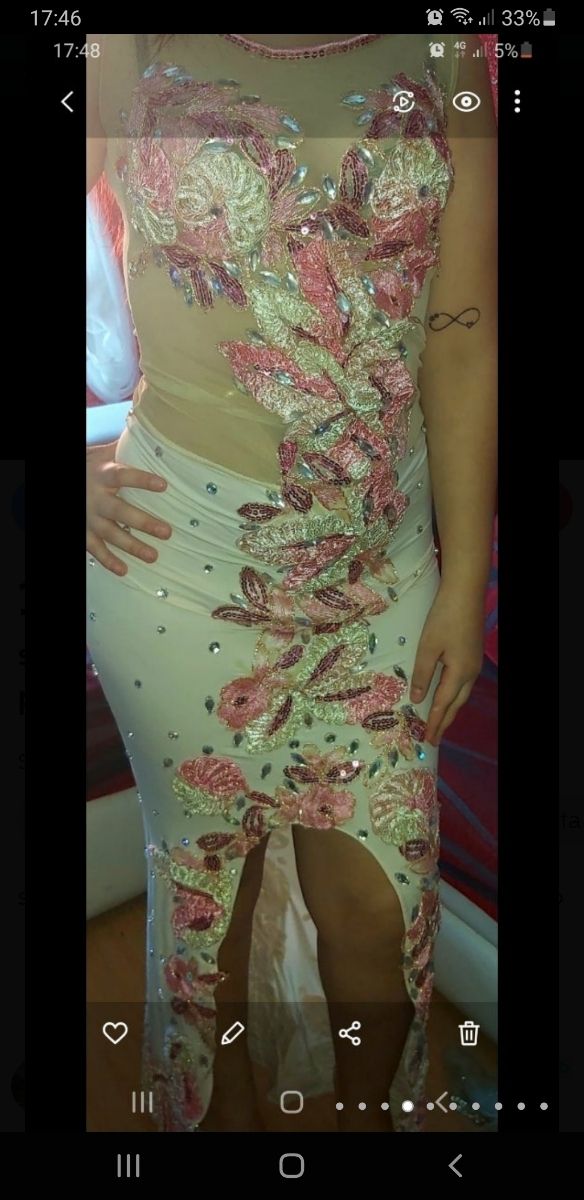 vestidos de boda de segundas rosa 220costo 400