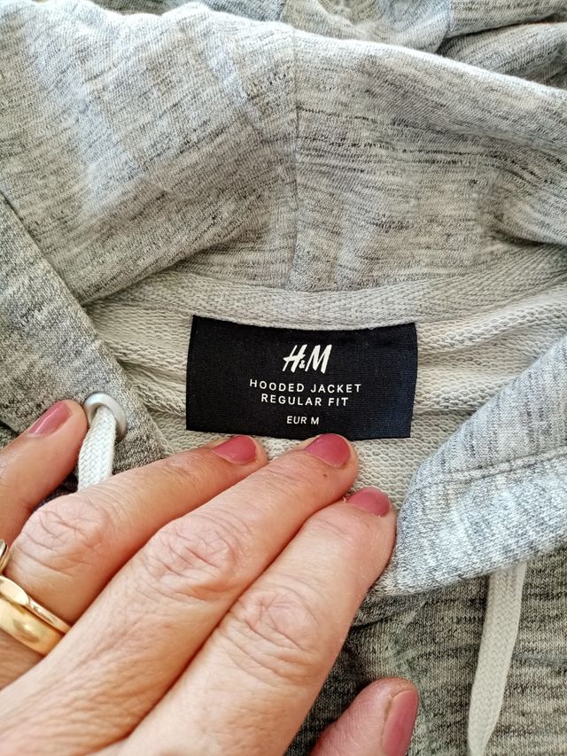 Felpa uomo con cappuccio "H&M", taglia M