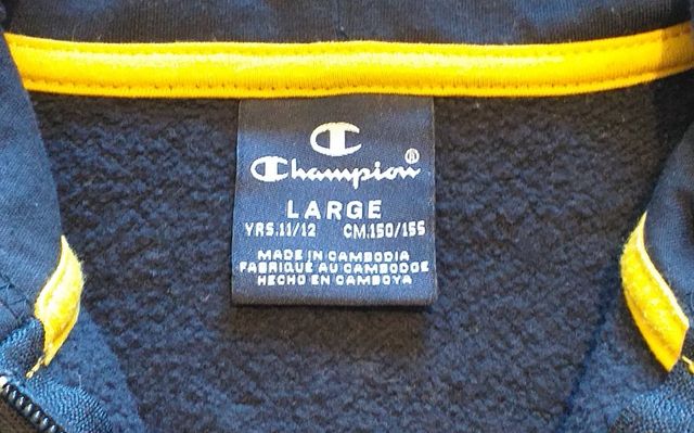 Sudadera con capucha y cremallera CHAMPION.