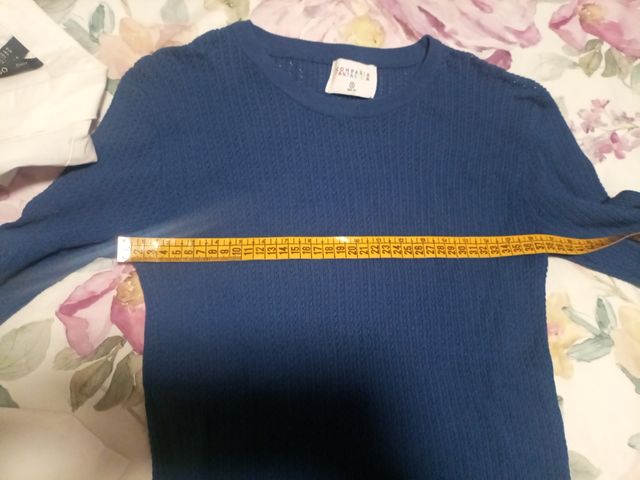 FANTASTIC COMPANY: Maglione, maglione blu lavorato a maglia