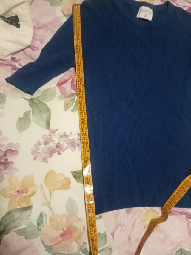 FANTASTIC COMPANY: Maglione, maglione blu lavorato a maglia