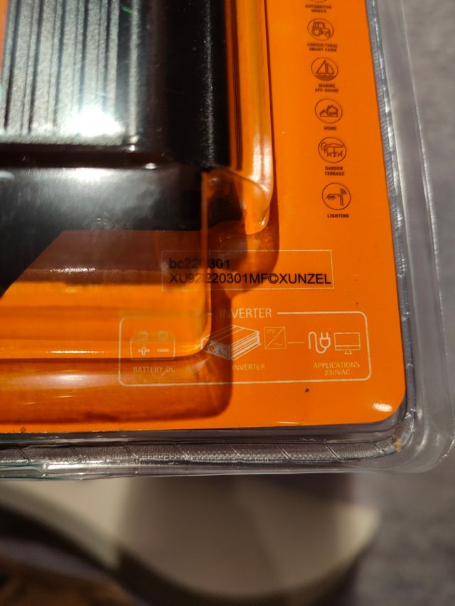 Transformador de 12V a 230V AC