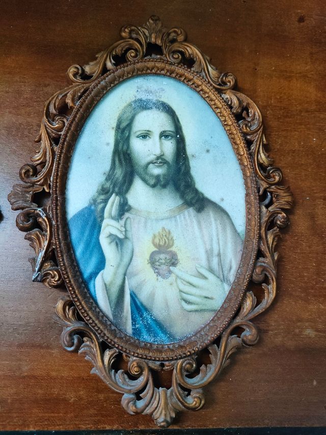 Antichi quadretti con Gesù e S. Lucia