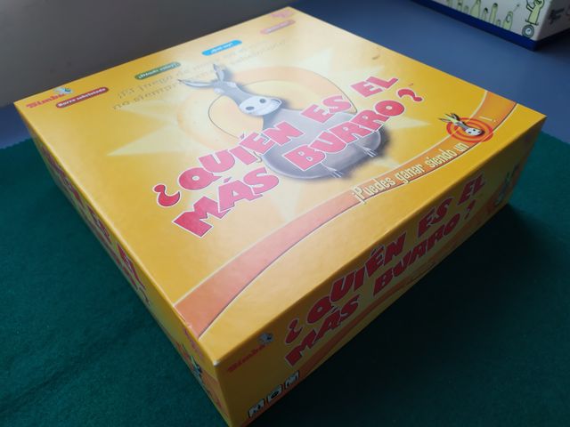 Juego "Quién es el más burro"