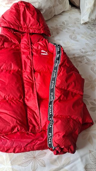 Plumifero Puma rojo talla S/36