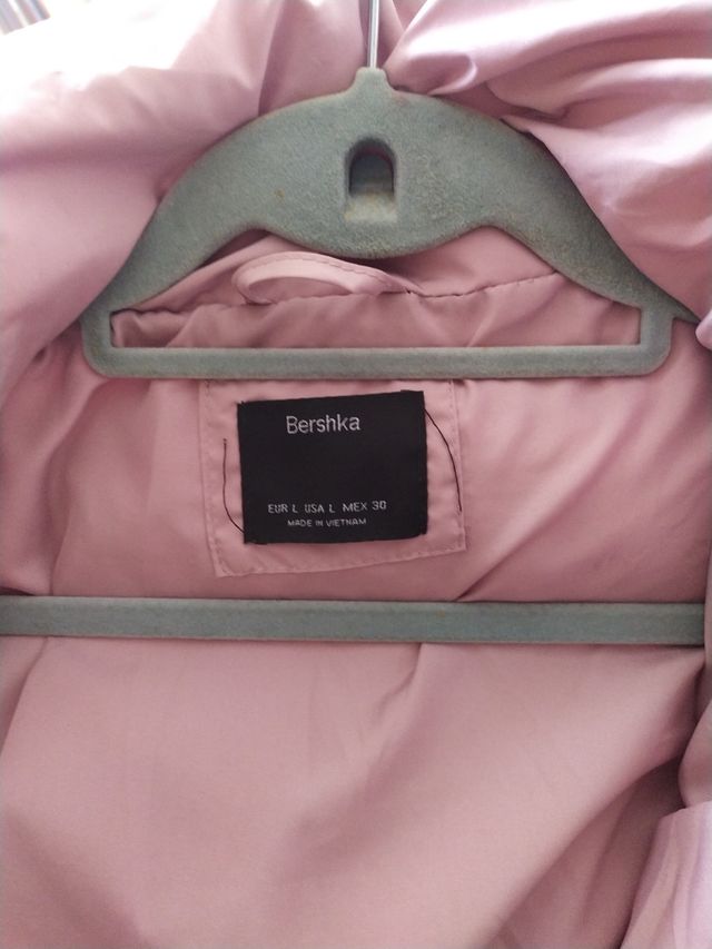 Anorak juvenil color rosa palo