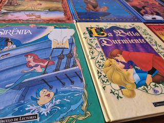 Lote 9 libros Disney vintage