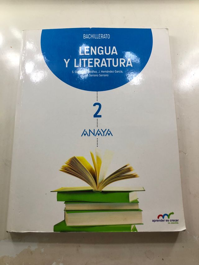 Lengua y literatura anaya 2° bachillerato