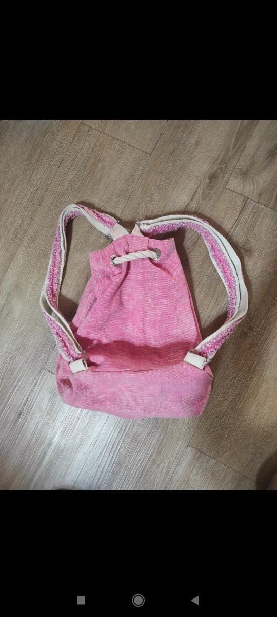 mochila niña con cordón