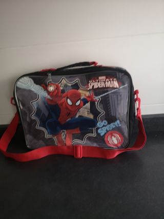 Bandolera escolar de Spiderman.