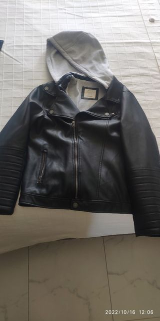 PEDAZO CAZADORA CUERO 
